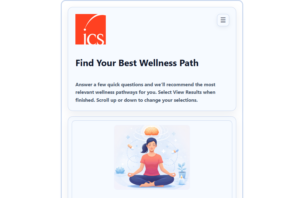 Preview of the Wellness Quiz